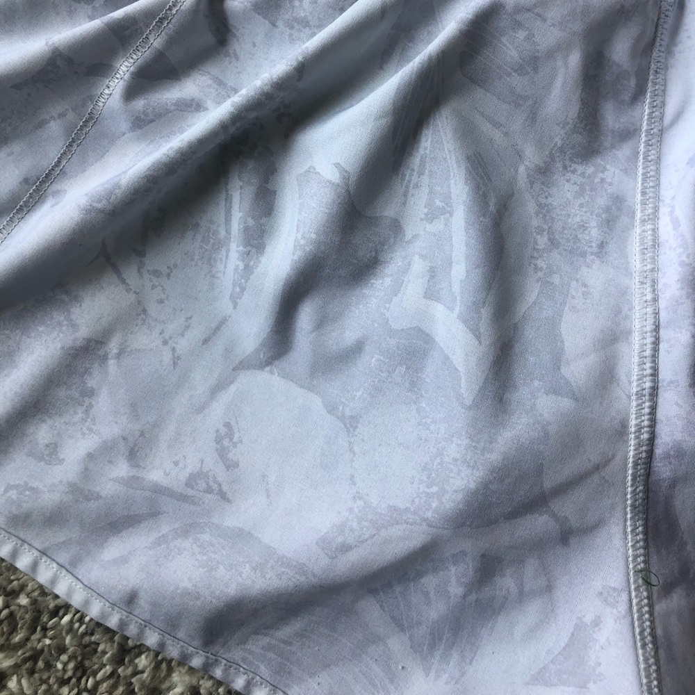White Patterned Lululemon Shorts - image 4